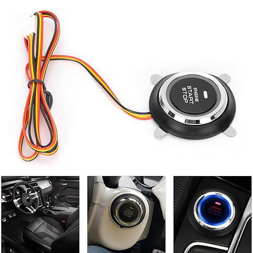 Giordon EXAD Smart Car Alarm with Remote Start Push Button