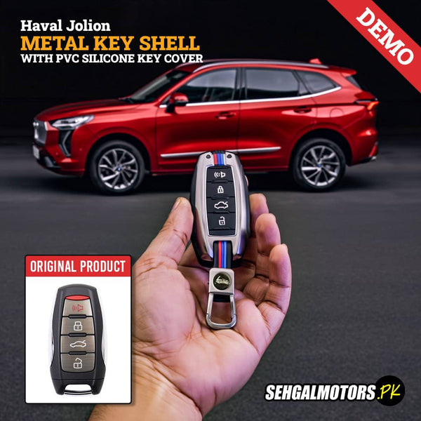 Haval Jolion Metal Shell Key Case Cover  4 Buttons