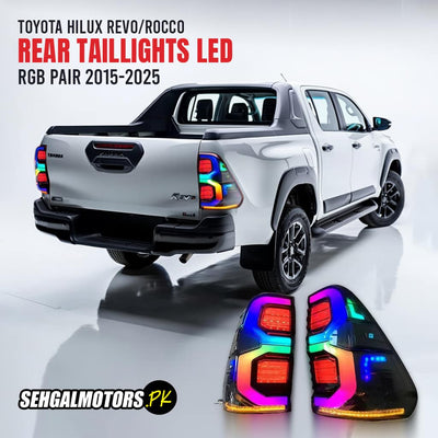 Toyota Hilux Revo/Rocco GR RGB Back Lamps Pair