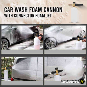Car Wash Foam Cannon With Connector - Foam Jet | Snow Foam