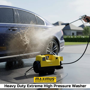 Maximus Heavy Duty Extreme High Pressure Washer - Detailing Washer | 130 Bar Pressure | Domestic and Commercial Use