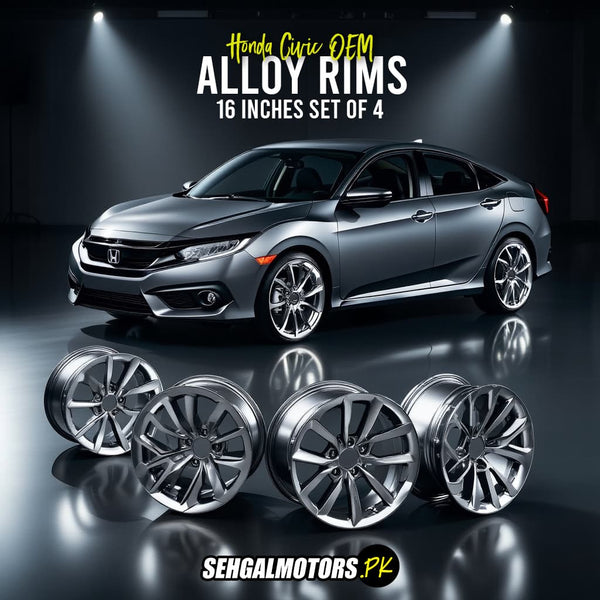 Honda Civic OEM Alloy Rim 16 Inches (Set of 4)