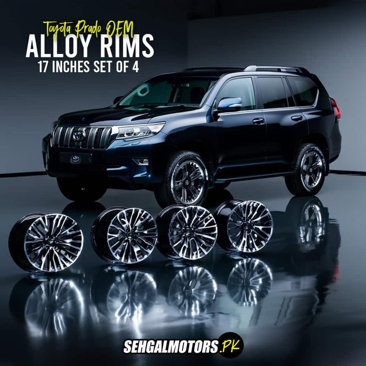 Toyota Prado OEM Alloy Rim 17 Inches (Set of 4)