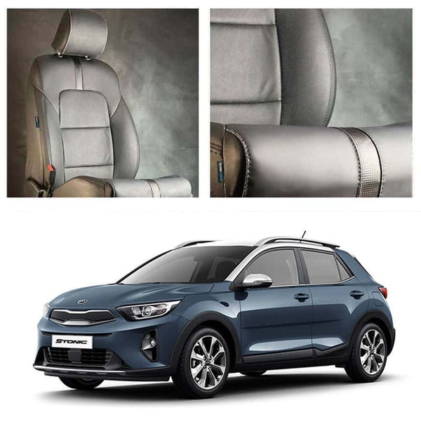 Kia Stonic Type R Black Black Seat Covers