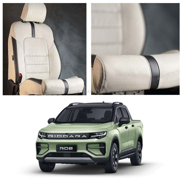 Riddara RD6 Type R Beige Black Seat Covers