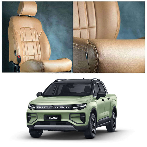 Riddara RD6 Audi Style Brown Brown Seat Covers