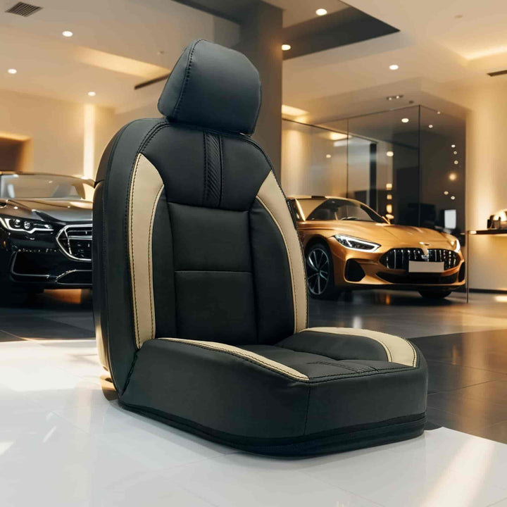Riddara RD6 Type R Black Beige Seat Covers
