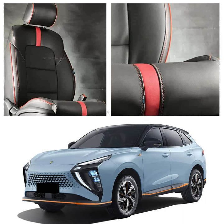 Forthing Friday Type R Black Red Seat Covers