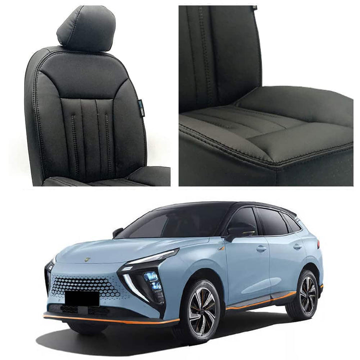 Forthing Friday Audi Design Black Seat Covers