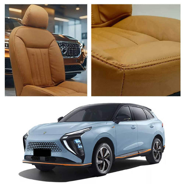 Forthing Friday Audi Design Brown Seat Covers