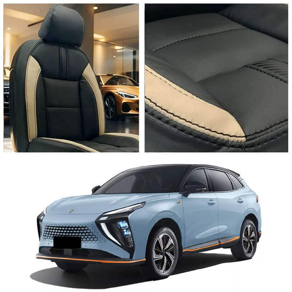 Forthing Friday Type R Black Beige Seat Covers