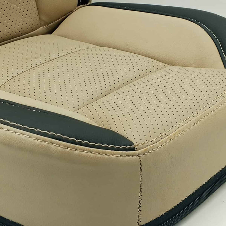 Forthing Friday Breathable Beige Black Seat Covers