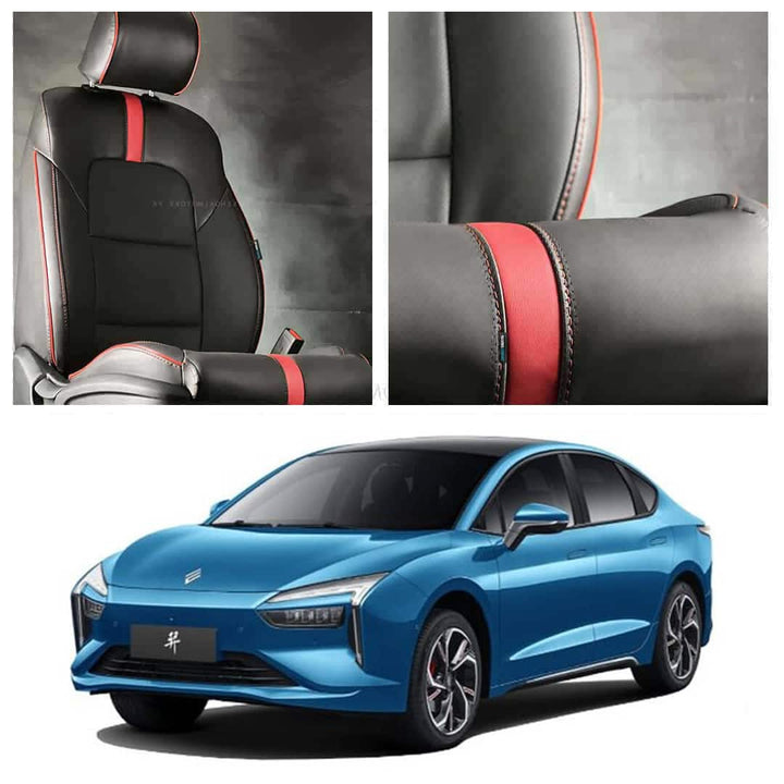 JMEV Elight Type R Black Red Seat Covers