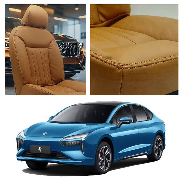 JMEV Elight Audi Design Brown Seat Covers