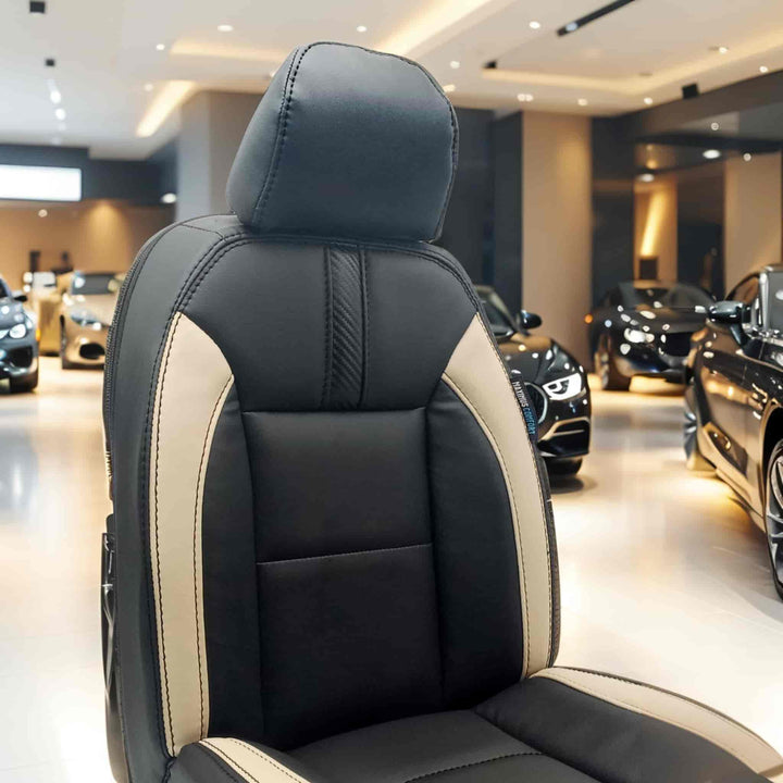 JMEV Elight Type R Black Beige Seat Covers