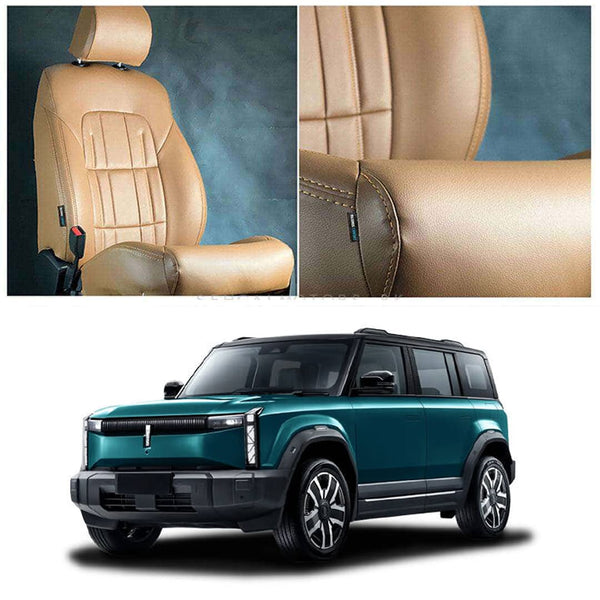 Jaecoo J6 Audi Style Brown Brown Seat Covers