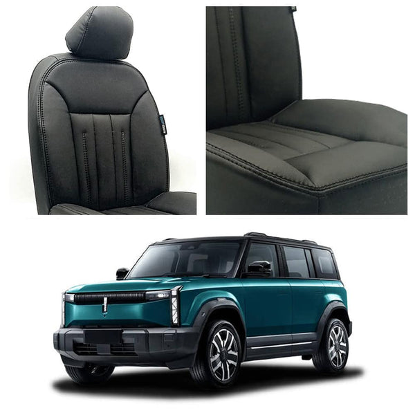 Jaecoo J6 Audi Design Black Seat Covers