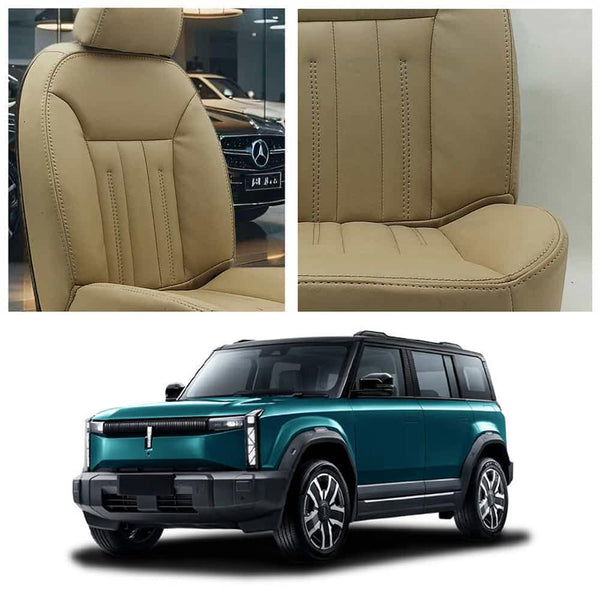 Jaecoo J6 Audi Design Beige Seat Covers