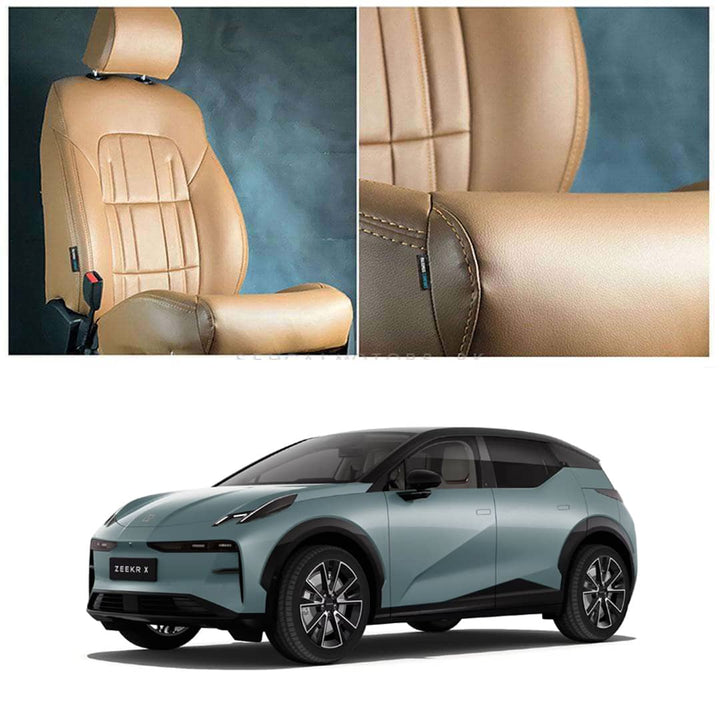 Zeekr X Audi Style Brown Brown Seat Covers