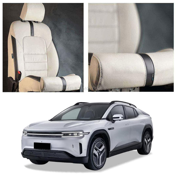 Deepal E07 Type R Beige Black Seat Covers