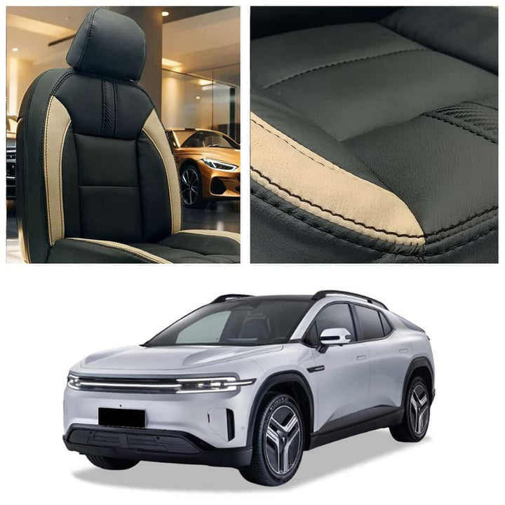 Deepal E07 Type R Black Beige Seat Covers