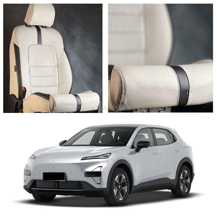 Deepal S05 Type R Beige Black Seat Covers