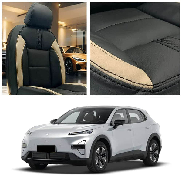 Deepal S05 Type R Black Beige Seat Covers