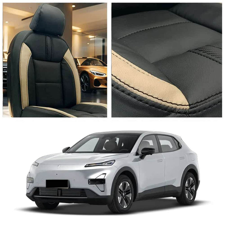 Deepal S05 Type R Black Beige Seat Covers