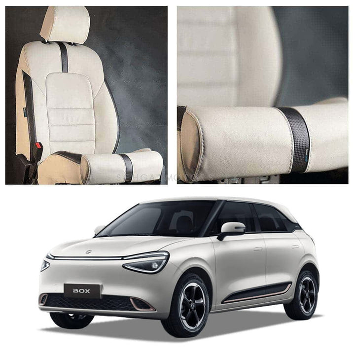 Dongfeng Box Type R Beige Black Seat Covers