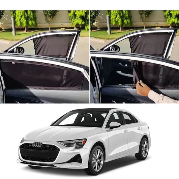 Audi A3 Custom Fit Retractable Curtains