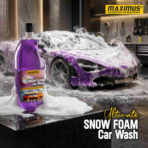 Maximus Ultimate Snow Foam Shampoo - 1L - Car Shampoo Cleaning Agent