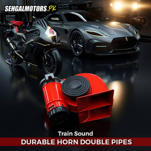 Train Sound Durable Horn Double Pipes - Durable Horn | Loud Horn | Vehicle Horn