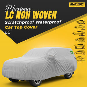 Maximus LC Non Woven Scratchproof Waterproof Car Top Cover - LC SUV
