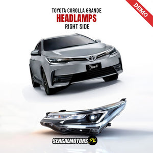 Toyota Corolla Grande Headlamps Right 2017 - 2024