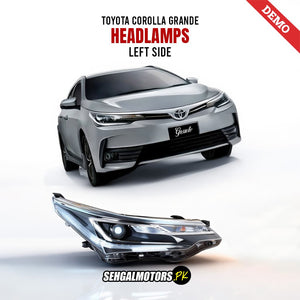 Toyota Corolla Grande Headlamps Left 2017 - 2024
