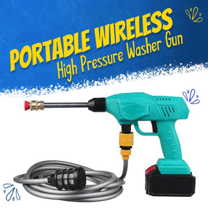 Portable Wireless High Pressure Washer Spray Gun Jet
