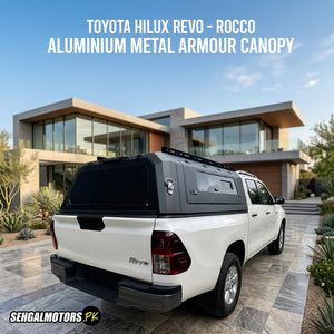 Toyota Hilux Revo/Rocco Aluminium Metal Armour Canopy