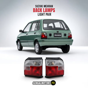 Suzuki Mehran Back Lamps Light Pair 2012 - 2019