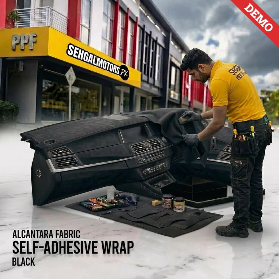 Alcantara Fabric Self-Adhesive Wrap