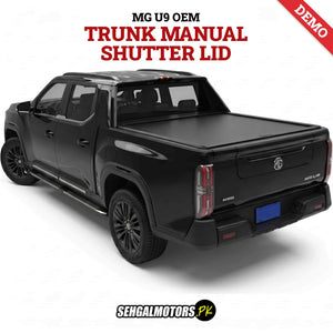 MG U9 OEM Trunk Manual Shutter Lid 2025 - 2026 - Truck Tonneau Cover