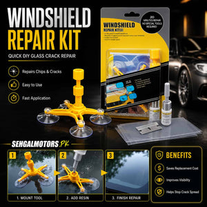 Windshield Repair Kit - Broken Screen Repair Kit
