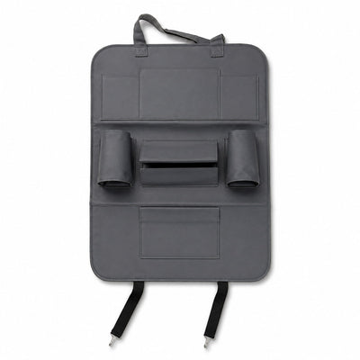Back Seat Organizer Car Caddy In Fabric Gray