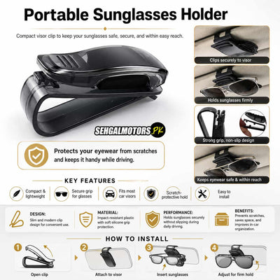 Portable Sunglasses Holder