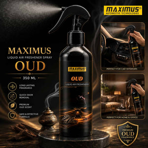 Maximus Liquid Air Freshener Spray Oud 350 ML