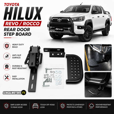 Toyota Hilux Revo/Rocco Rear Door Step Board