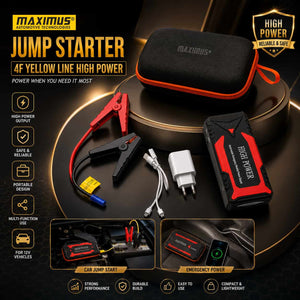 Maximus Jump Starter 4F Yellow Line High Power
