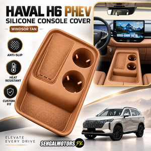 Haval H6 PHEV Silicone Protective Pad Console Cover Windsor Tan 2025 - 2026