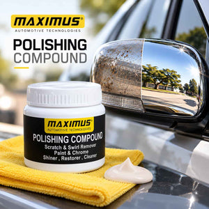 Maximus Polishing Compound 200g - Scratch Remover Rubbing Paint Surface Wax Cream Paste Chrome Restorer
