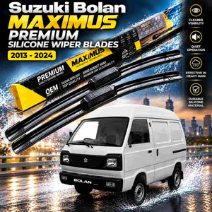 Suzuki Bolan Maximus Premium Silicone Wiper Blades 2013 - 2024