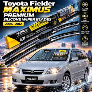Toyota Fielder Maximus Premium Silicone Wiper Blades 2006 - 2012 - 10th Generation